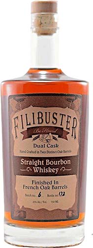 Filibuster Dual Cask Kentucky Straight Bourbon Whiskey