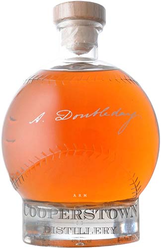 Cooperstown Doubleday Baseball Bourbon Whiskey