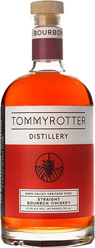 Tommy Rotter Straight Bourbon Whiskey Napa Valley Heritage Cask