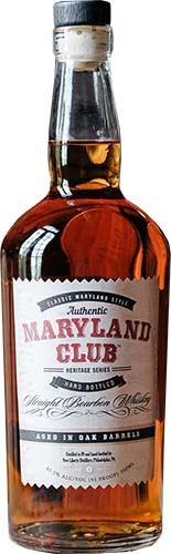 Maryland Club Straight Whiskey
