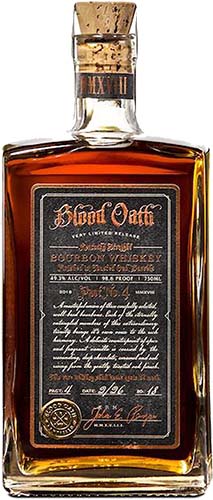 Blood Oath Bourbon Whiskey Pact No 4