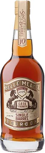 Belle Meade Cask Strength Single Barrel Bourbon 9 Year
