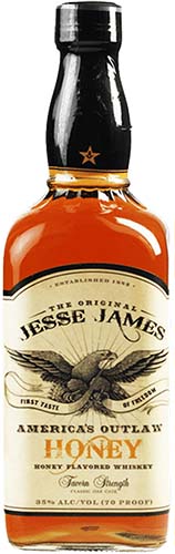 Jesse James America's Outlaw Honey Flavored