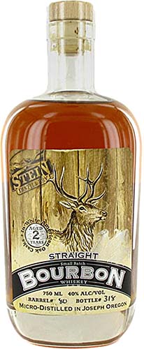 Stein Distillery Straight Bull Bourbon 2 Years Old