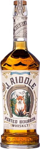 J.Riddle Peated Bourbon Whiskey