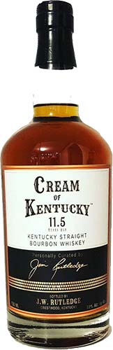 J.W. Rutledge Cream of Kentucky Straight Bourbon Whiskey 11 Years