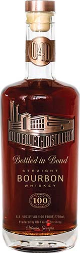 Old Fourth Distillery Bottled In Bond Bourbon Whiskey