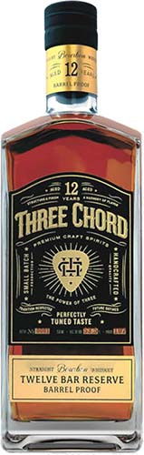 Three Chord Twelve Bar Reserve Bourbon Whiskey