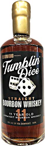 Deadwood Tumblin Dice 11 Years Old Straight Bourbon Whiskey