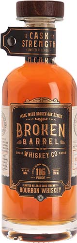 Infuse Spirits Broken Barrel Cask Strength Bourbon Whiskey