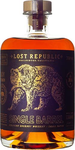 Lost Republic Cask Strength Straight Bourbon Whiskey