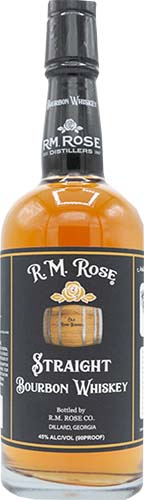 Rm Rose Straight Bourbon Whiskey