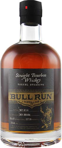 Bull Run Barrel Strength Straight Bourbon Whiskey