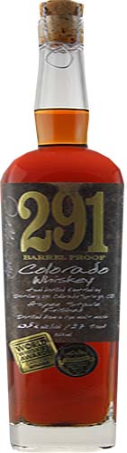 291 Barrel Proof Colorado Bourbon Whiskey