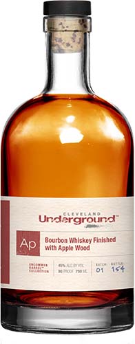 Cleveland Underground Apple Wood Bourbon Whiskey