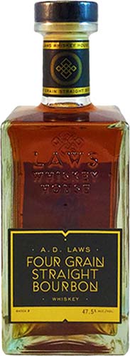 A.D.Laws Four Grain Straight Bourbon Whiskey