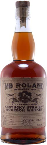 Mb Roland Straight Bourbon Whiskey
