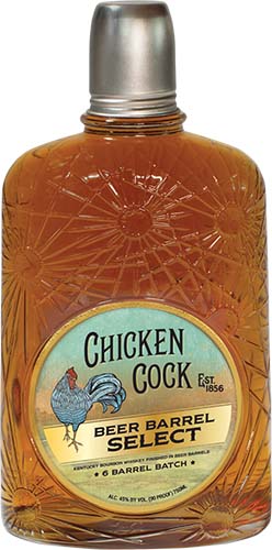 Chicken Cock Beer Barrel Select Straight Bourbon Whiskey