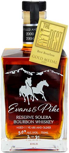 Evans & Pike Solera Reserve Bourbon Whiskey