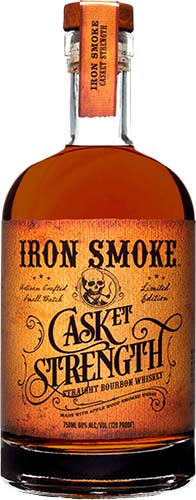 Iron Smoke Cask Strength Straight Bourbon Whiskey