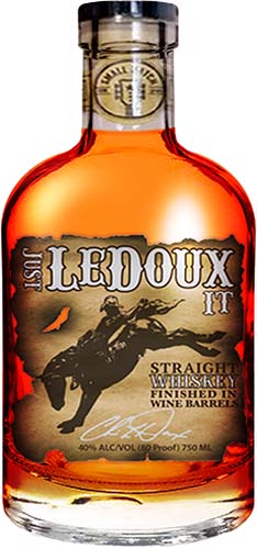 Just Ledoux  It Straight Bourbon Whiskey