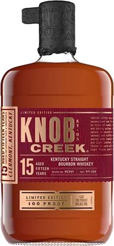 Knob Creek 15 Year Old Straight Bourbon Whisky