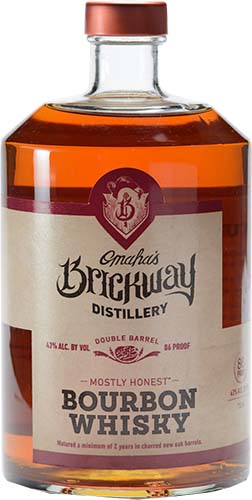 Brickway Double Barrel Bourbon Whiskey