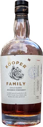 Kooper Family Single Barrel Bourbon Whiskey