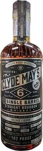 Clyde May's Single Barrel Straight Bourbon Whiskey