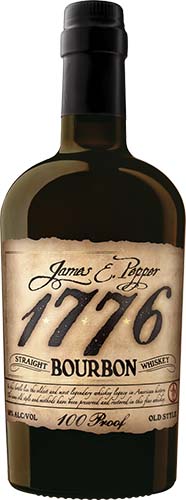 James E Pepper 1776 15 Year Straight Bourbon Whiskey