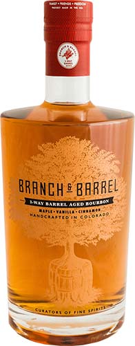 Branch And Barrel 3 Way Barrel Aged Bourbon Whiskey