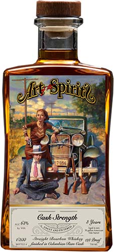 Art of the Spirit Final Run Cask Strenghth  Bourbon Whiskey