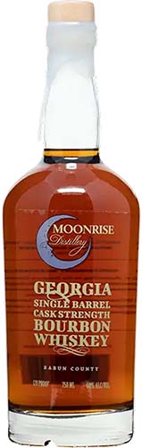 Moonrise Distillers Single Barrel Cask Strength Bourbon Whiskey