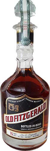 Old Fitzgerald 'Bottled In Bond' 15 Year Old Straight Bourbon Whiskey