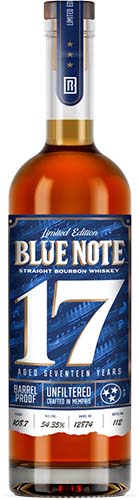 Blue Note Barrel Proof Straight Bourbon 17 Year Old Barrel