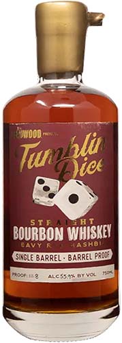 Tumblin Dice Heavy Rye Bourbon Whiskey