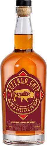Buffalo Chip Woody's reserve Bourbon Whiskey