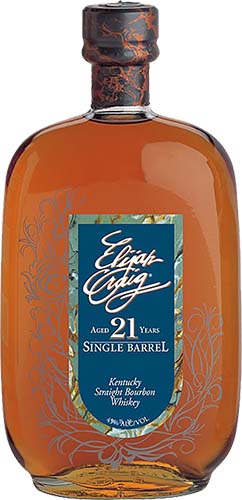 Elijah Craig 21 Year Old Single Barrel Straight Bourbon Whiskey