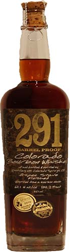 291 Colorado Bourbon Whiskey Small Batch