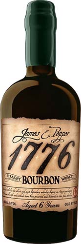James E.Pepper '1776' 6 Year Old Straight Bourbon Whiskey