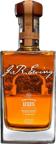 Jr Ewing Private Reserve Bourbon Whiskey 4 Years