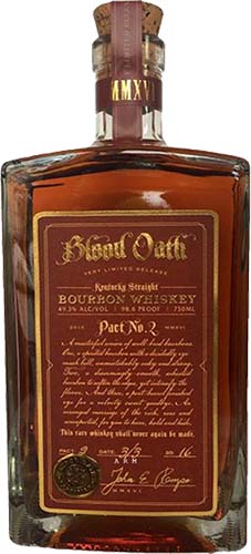Blood Oath Bourbon Pact No.2