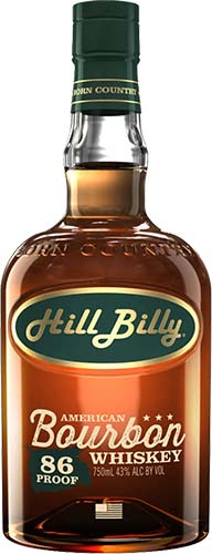 Hill Billy Bourbon Whiskey 86 Proof