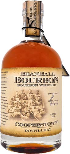 Cooperstown Distillery Beanball Bourbon Whiskey