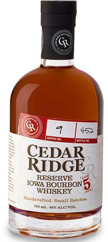 Cedar Ridge Distillery 5 Year Old Reserve Bourbon Whiskey