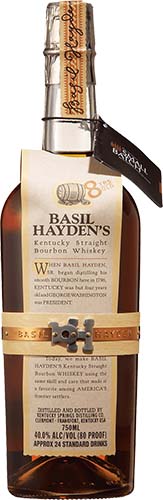 Basil Hayden's Kentucky Straight Bourbon Whiskey 8 Year Old
