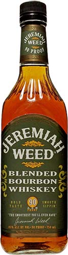 Jeremiah Weed Blended Kentucky Bourbon Whiskey90 Proof