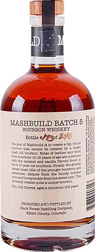 Mashbuild Black Bourbon Whiskey