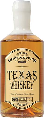 Whitmeyer's Single Barrel Bourbon