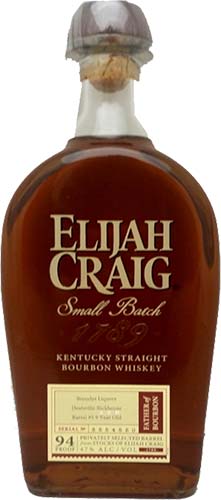 Elijah Craig 12 Year Single Barrel Bourbon Whiskey